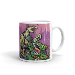 Open image in slideshow, Ambush on Schlump!  White glossy mug
